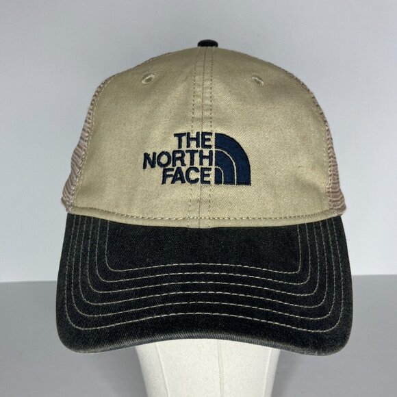 The North Face Gray Beige Snapback Adjustable Hat - Picture 1 of 6